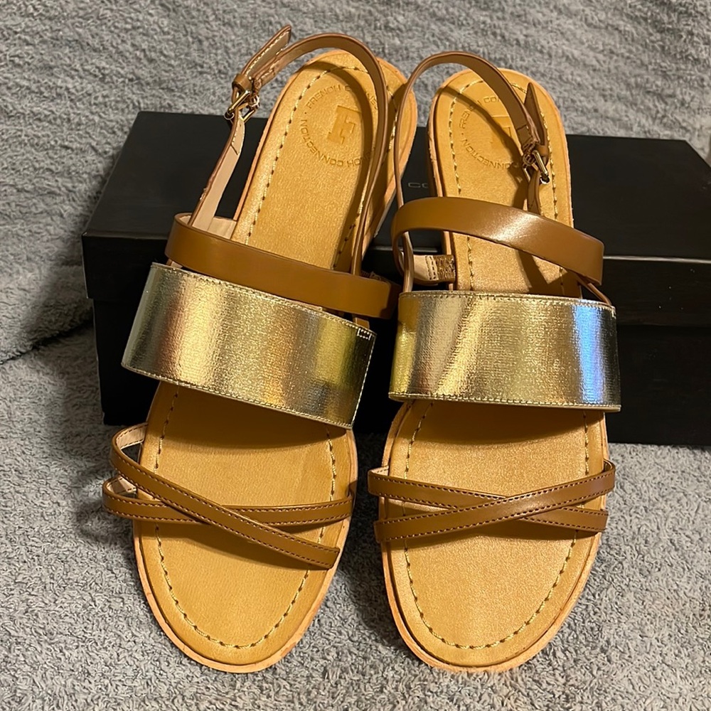French Connection Flat Sandals 8.5